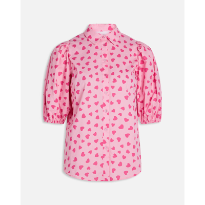 Ella skjorte - L. pink/pink