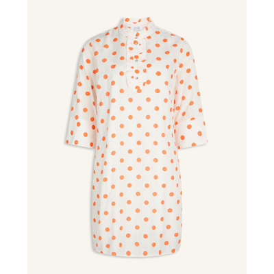 Love622-8 kjole - Orange dot