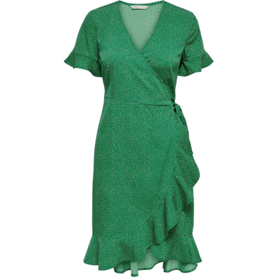 Onlolivia kjole - Verdant green/confetti d