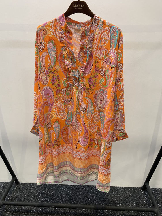 2604B kjole - Arancione print