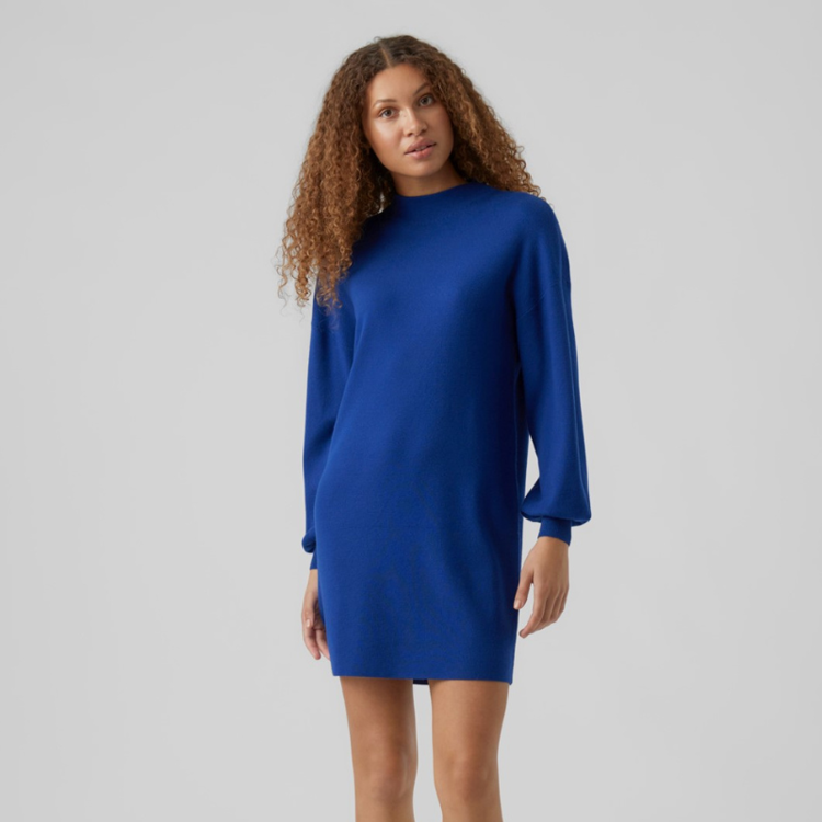 Vmnancy kjole - Sodalite blue