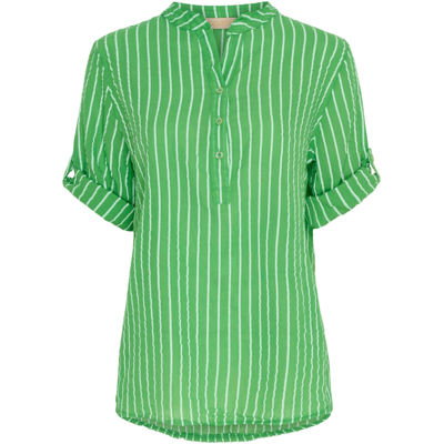 Marta skjorte 226 - Green stripe