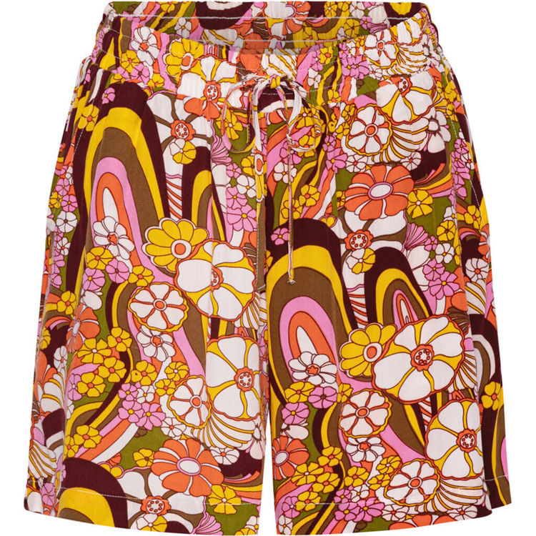 Goldie shorts - Orange floral
