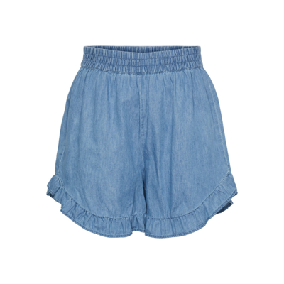 Pckada shorts - Light blue denim