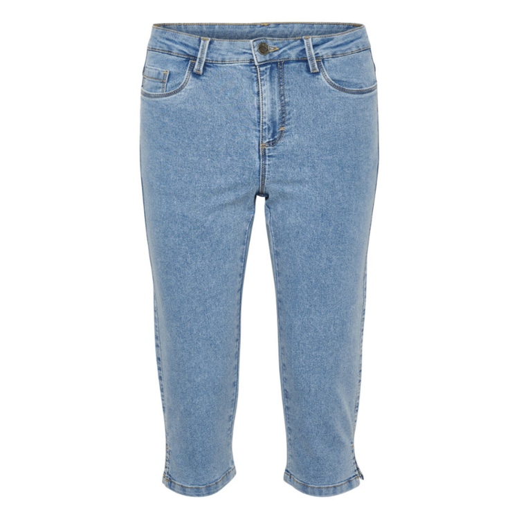 Kavicky capri jeans - Light blue washe