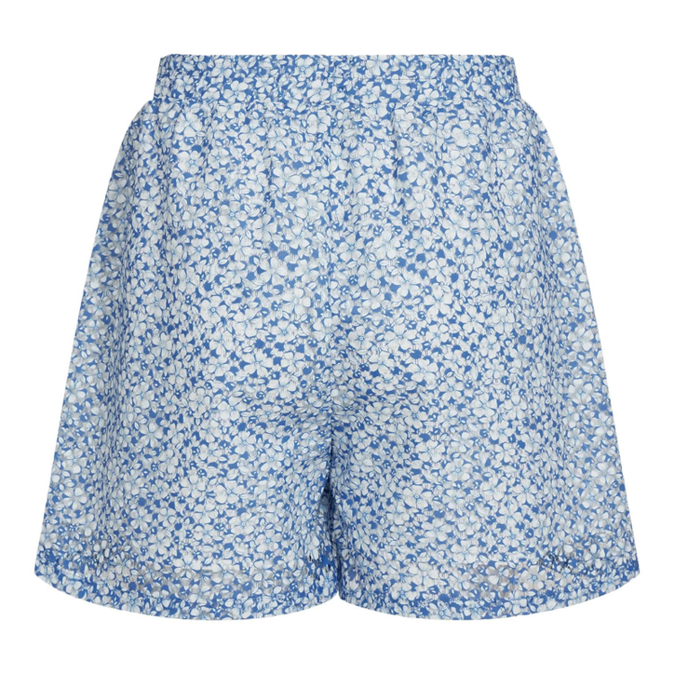 Flora shorts - Blue lace