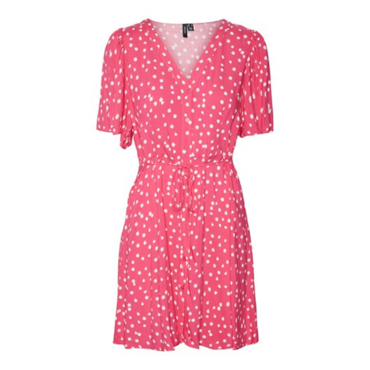 Vmalba kjole - Pink yarrow/laura