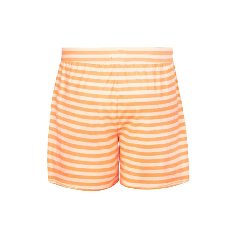 Alma shorts - Orange peach stripe