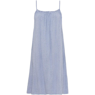 Marta kjole 7050 - Blue jeana