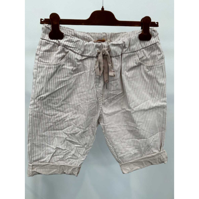 Marta shorts 6175d - Beige/white
