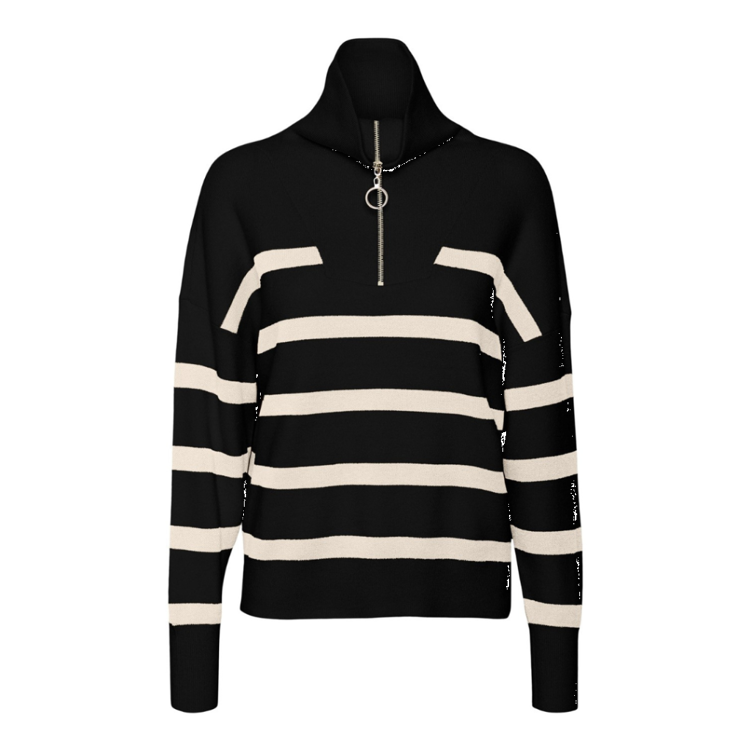 Vmsaba pullover - Black/birch