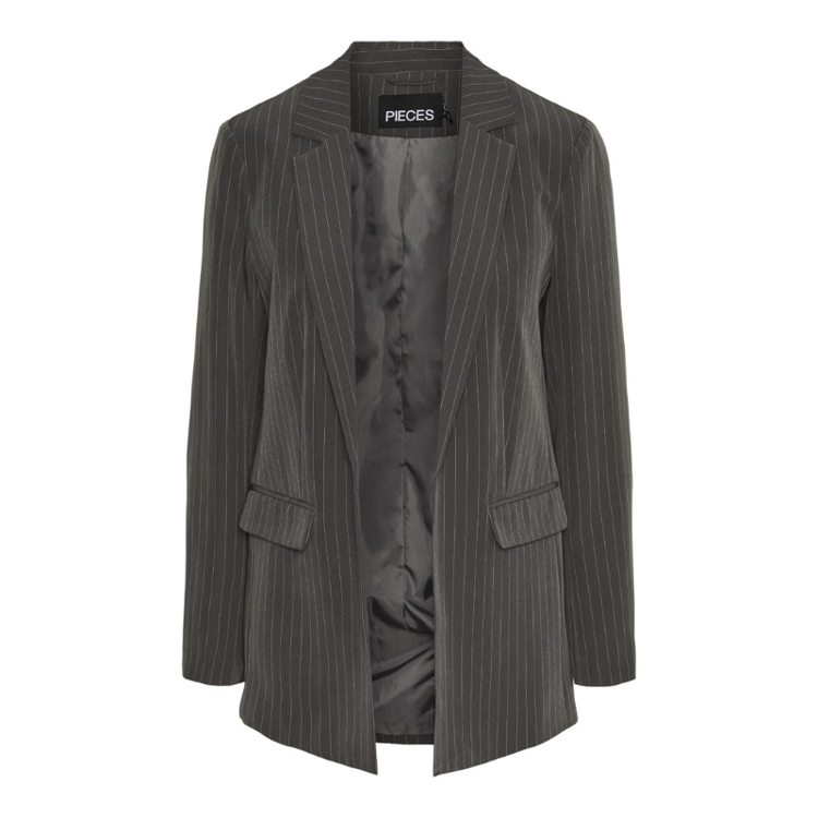 Pcbossy blazer - Magnet/pinstripe