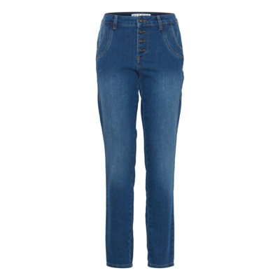 Pzmelina loose jeans - Medium blue