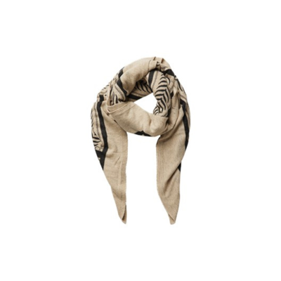 Pcjovis scarf - Whitecap gray