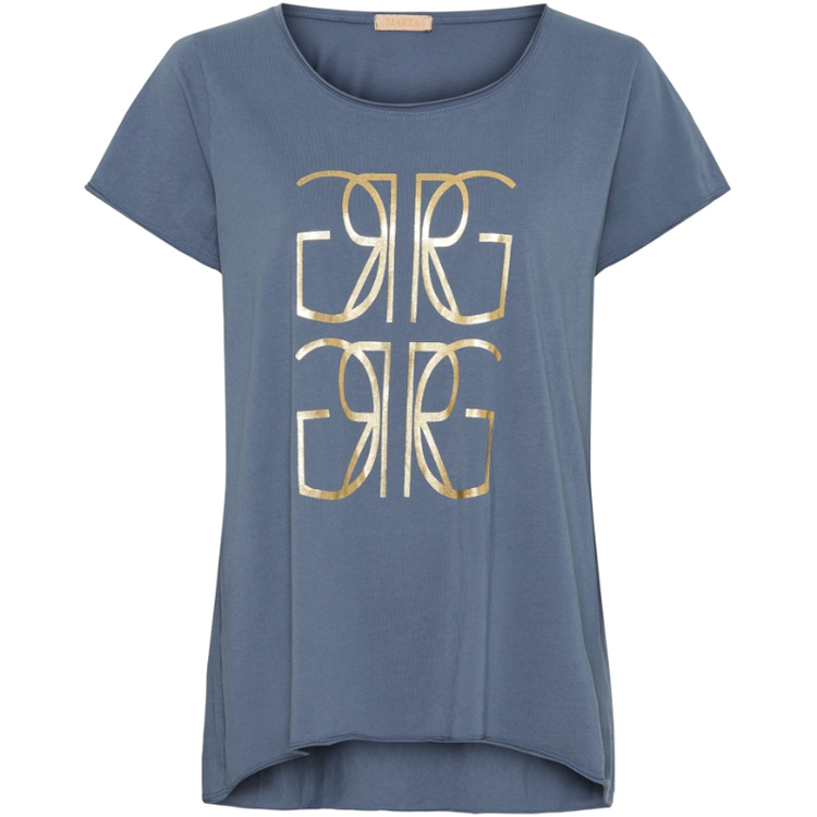 Mdcmarie t-shirt 1535 - Jeans scuro