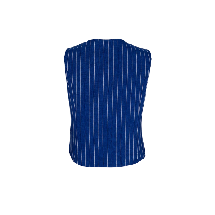Bcchicago vest - Blue stripe