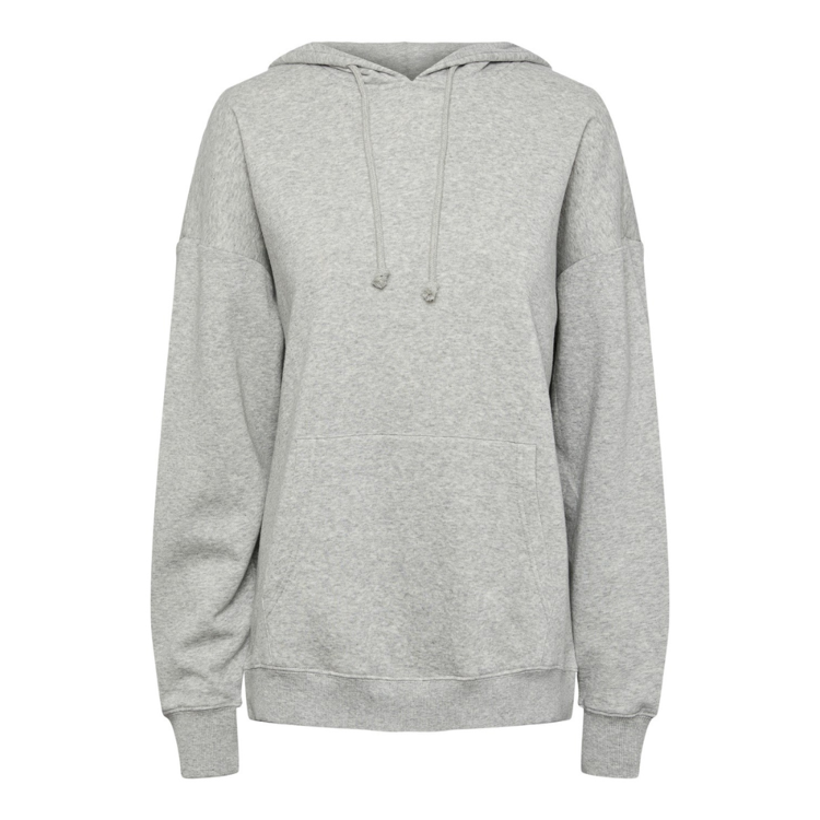 Pcchilli hoodie - Light grey melange