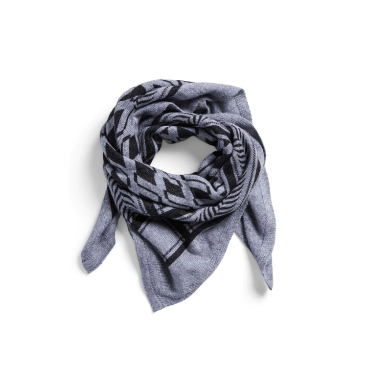 Pcnovis scarf - Light grey melange