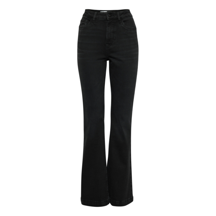 Pzbecca bootcut jeans - Black denim