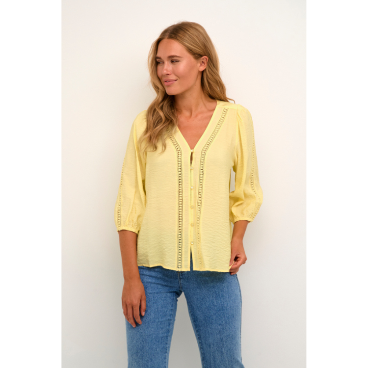 Kasonja bluse - Mellow yellow