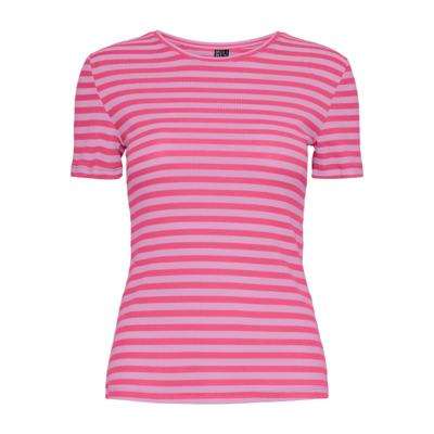 Pcruka t-shirt - Hot pink