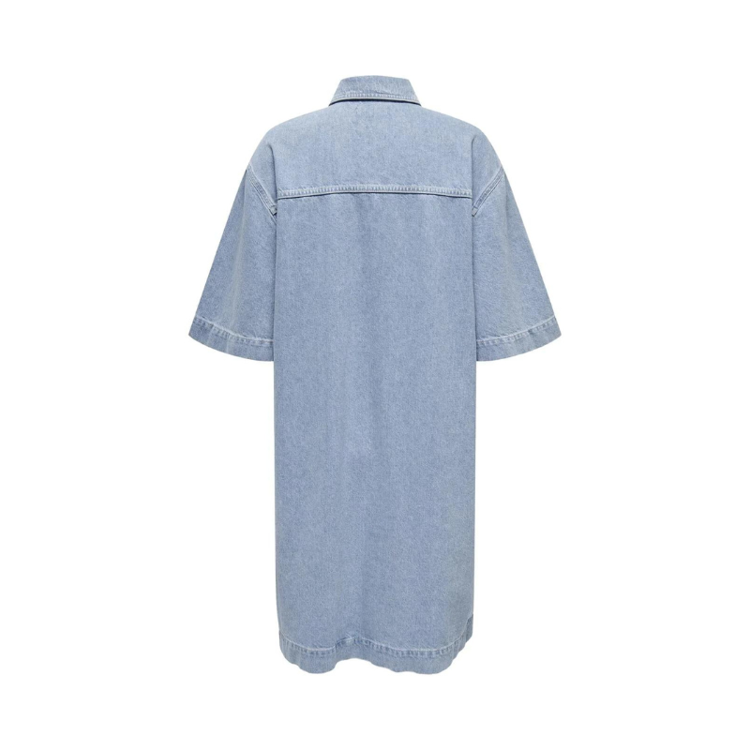 Onlsophie kjole - Light blue denim