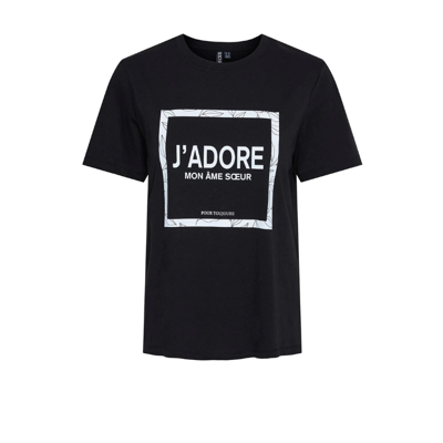 Pcsaggi t-shirt - Black jadore