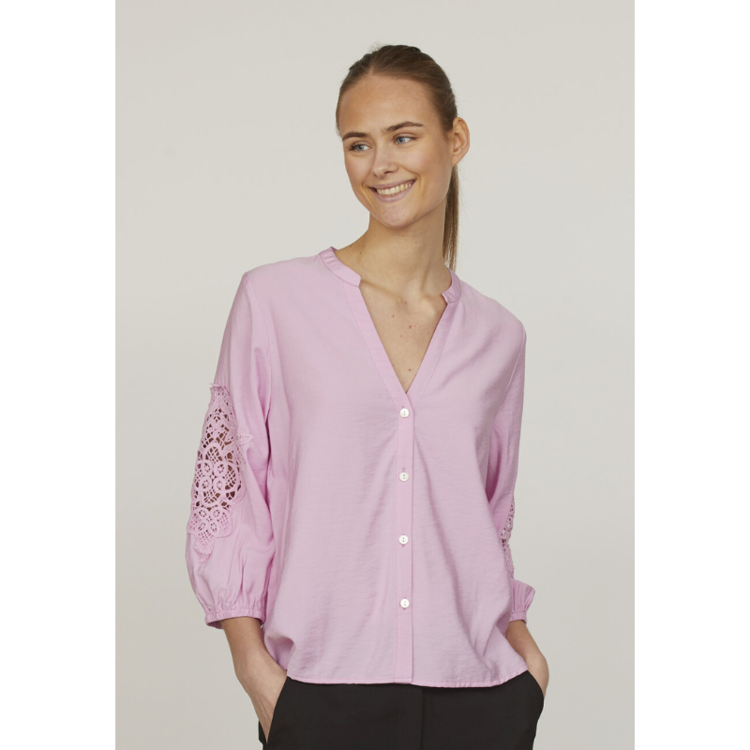 Viaba bluse - Soft pink