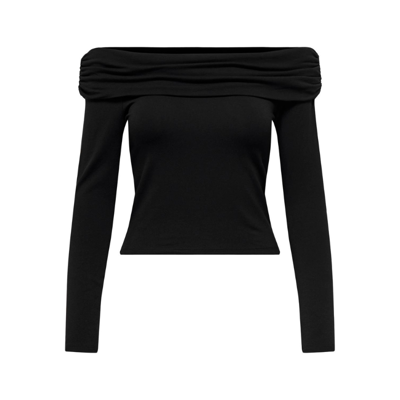 Onllive off shoulder top - Black