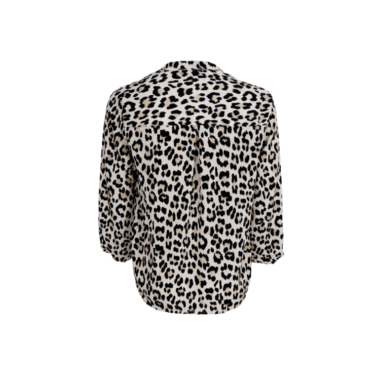 Bcluna bluse - Lt. leopard