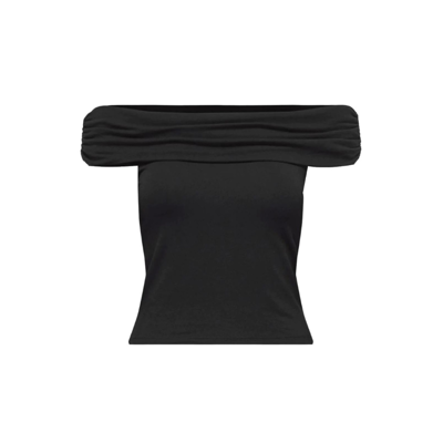 Onllive off shoulder top - Black