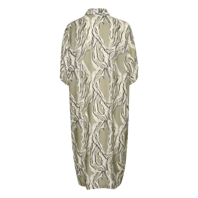 Kaelino kjole - Vetiver marble print