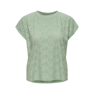 Onlsmilla t-shirt - Frosty green