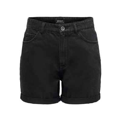 Onlvega shorts - Black denim