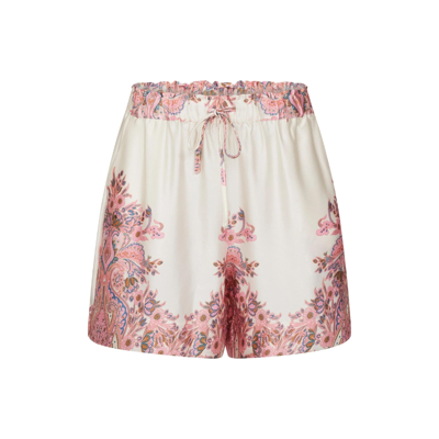 Love970-3 shorts - Pink paisley