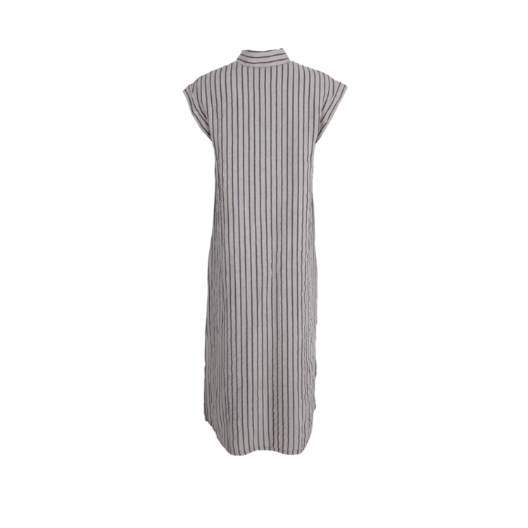Bcmelina kjole - Beige stripe
