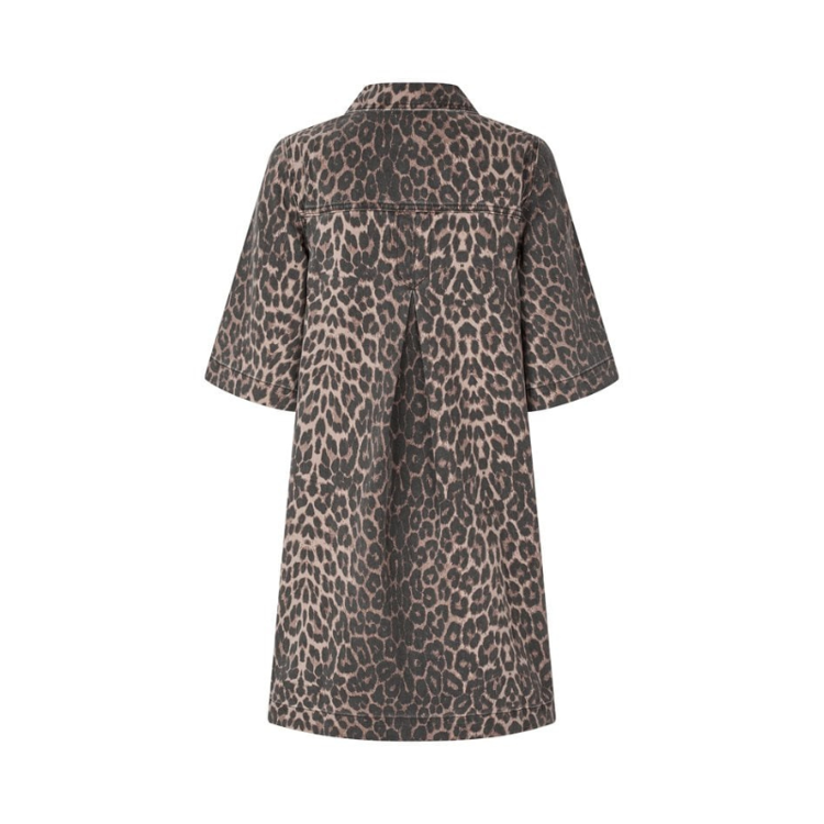 Mira kjole - Leopard mist