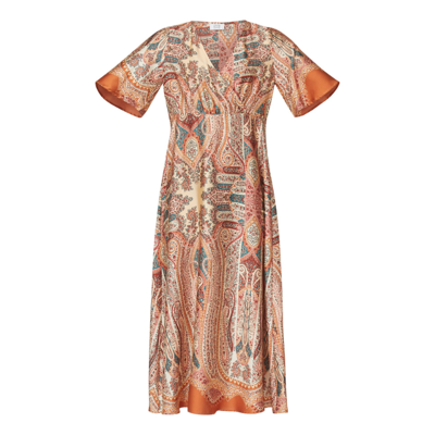 Love1134-2 kjole - Burned paisley