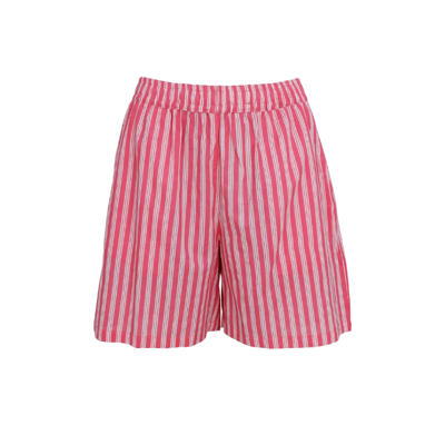 Bcflora shorts - Pink stripe