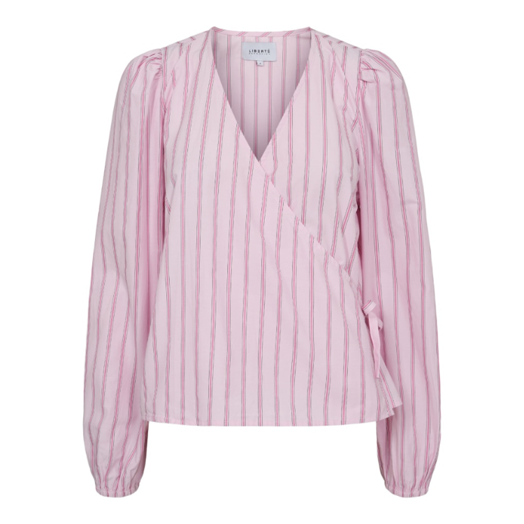 Pianna bluse - Pink stripe