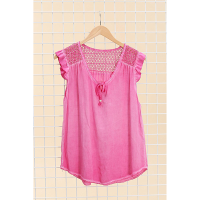 Lotte t-shirt T212 - Fuchsia