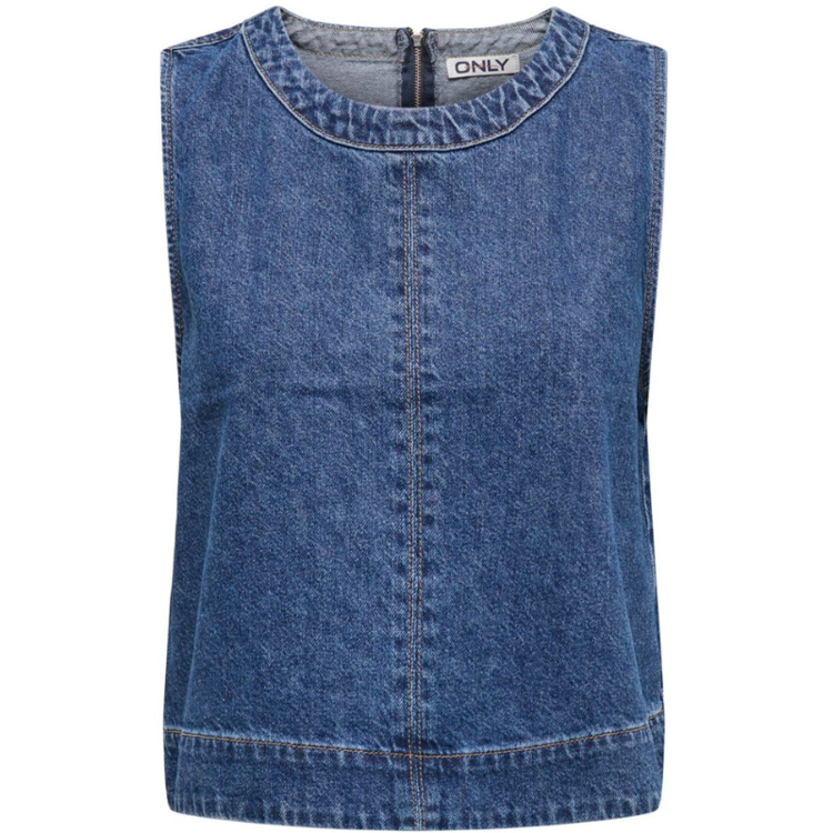 Onldorsi top - Medium blue denim