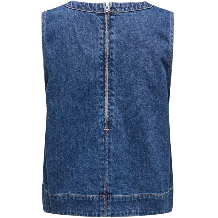 Onldorsi top - Medium blue denim