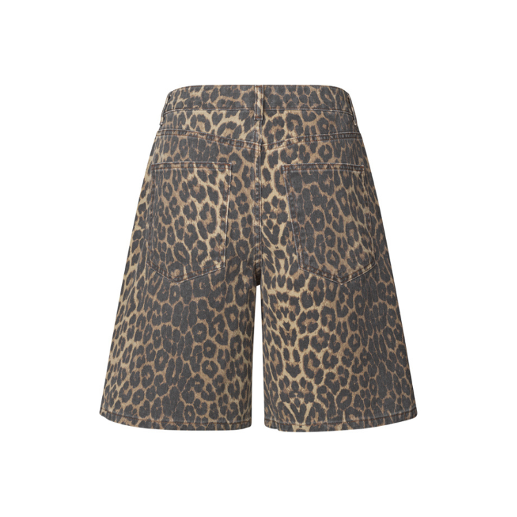 Talina shorts - Leopard mist