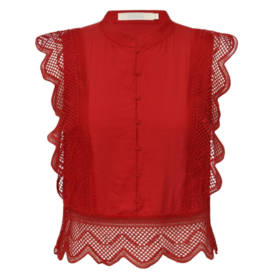 JulineGo bluse - Red