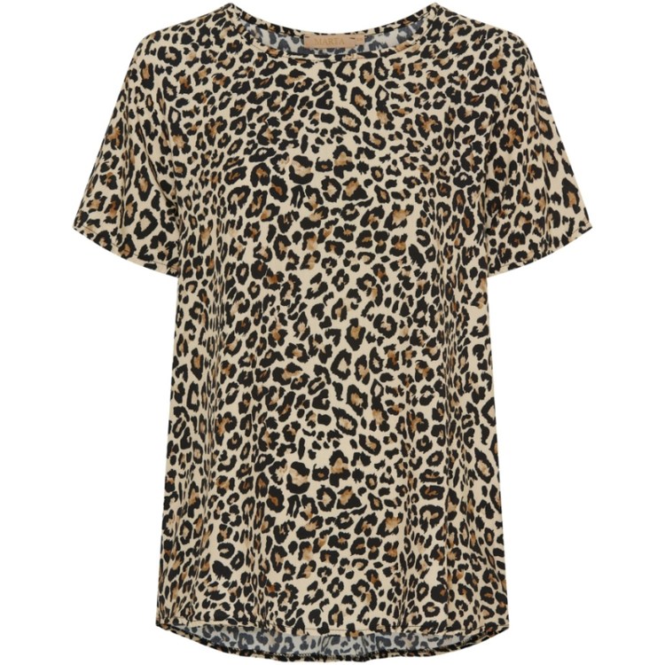 Mdcjill t-shirt - Beige leo