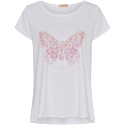 Mdcmarie t-shirt - Rosa butterfly