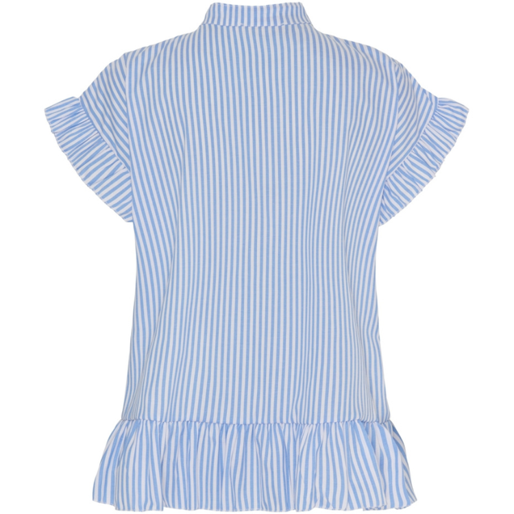 Mdclia top - Skyblue stripe