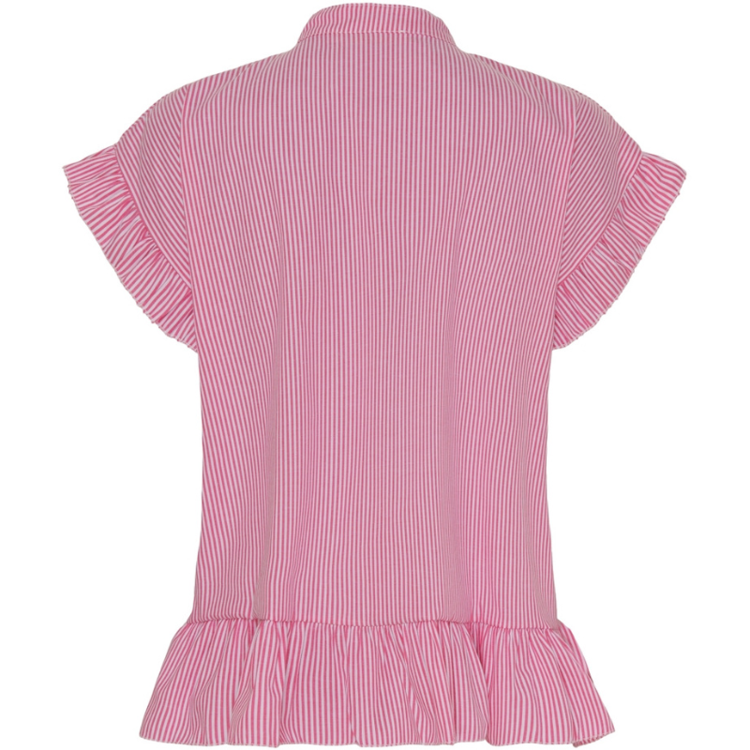 Mdclia bluse - Fuxia stripe