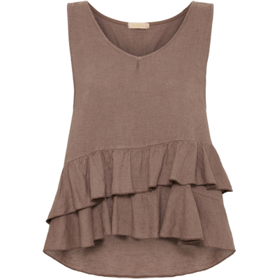 Mdcvicky top - Cold brown